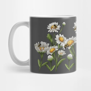 bees making honey from flowers Mug